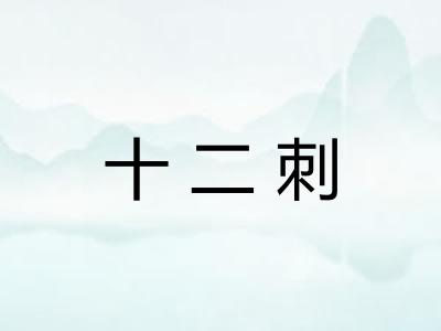 十二刺