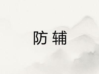 防辅