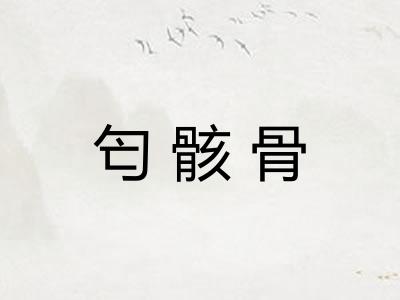 匄骸骨