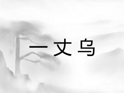 一丈乌