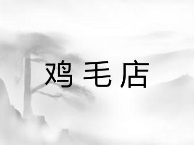 鸡毛店