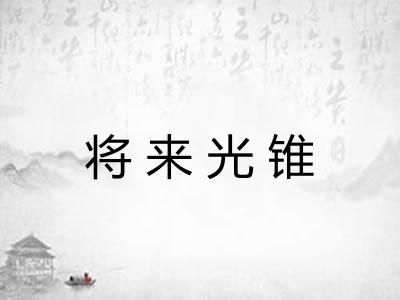 将来光锥