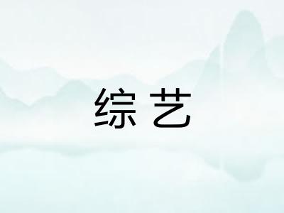 综艺