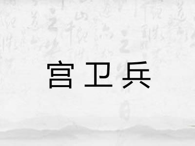 宫卫兵