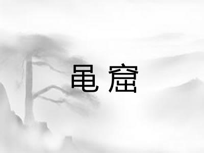 黾窟