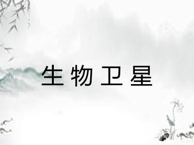 生物卫星