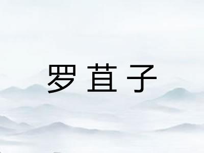 罗苴子