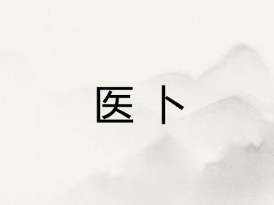 医卜