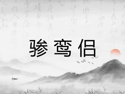 骖鸾侣