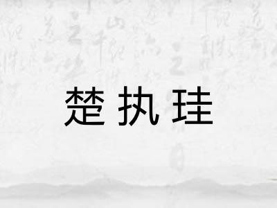 楚执珪