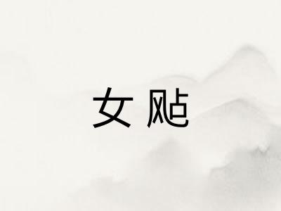 女飐