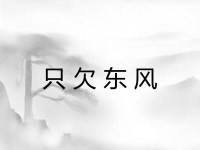 只欠东风