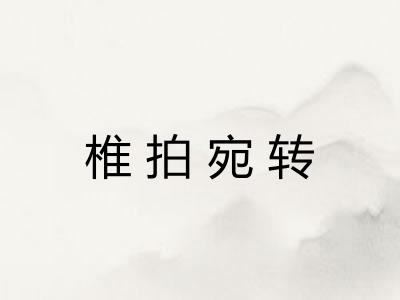 椎拍宛转