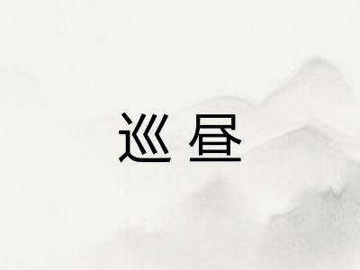 巡昼