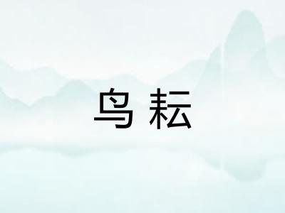 鸟耘