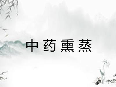 中药熏蒸