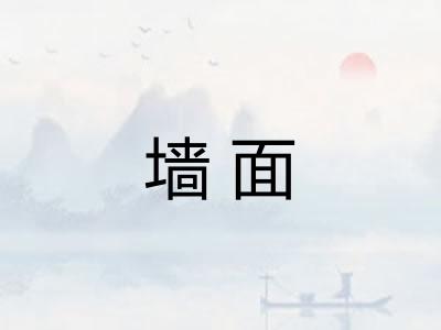 墙面