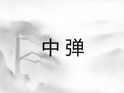 中弹