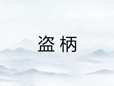 盗柄