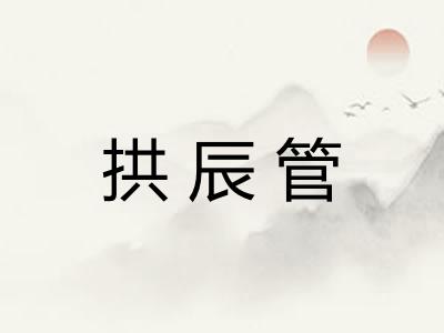 拱辰管