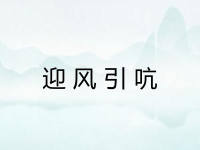 迎风引吭