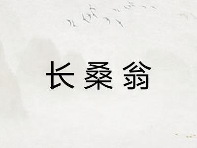 长桑翁
