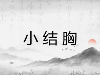 小结胸