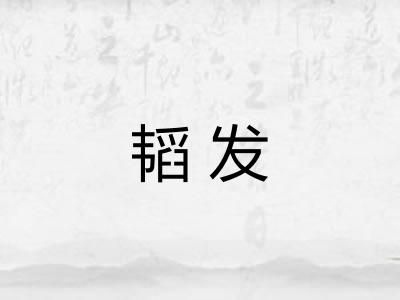 韬发
