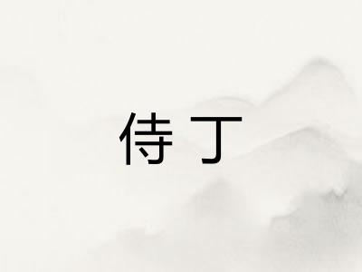 侍丁