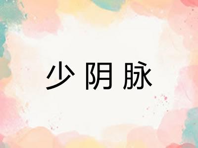 少阴脉