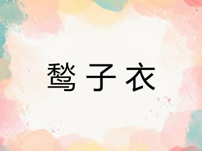 鹙子衣