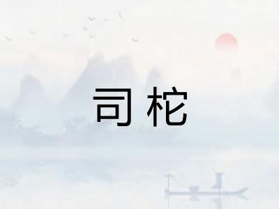 司柁