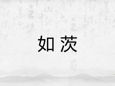 如茨
