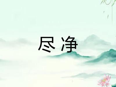 尽净