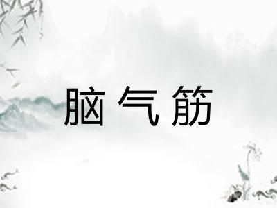 脑气筋