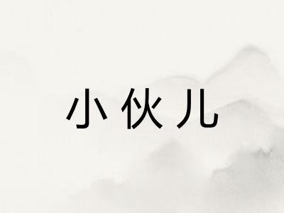 小伙儿