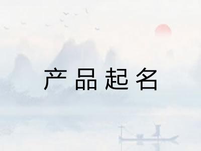 产品起名