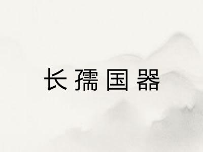 长孺国器
