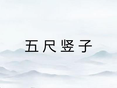 五尺竖子
