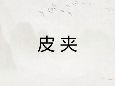 皮夹