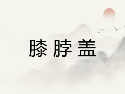 膝脖盖