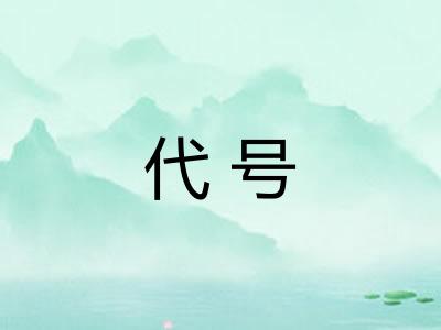代号