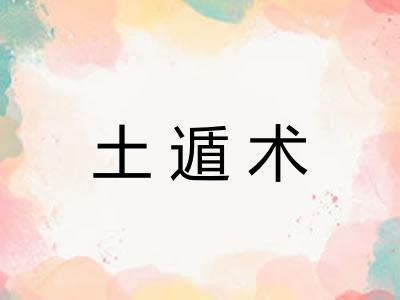 土遁术