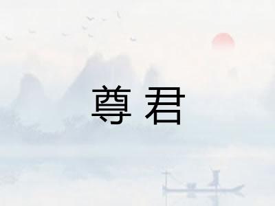 尊君