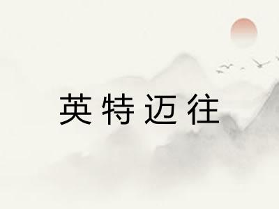英特迈往