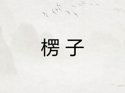 楞子