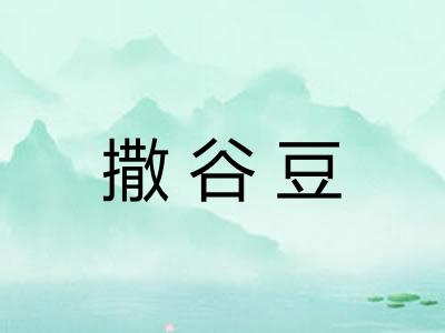 撒谷豆
