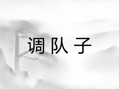 调队子