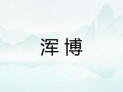 浑博