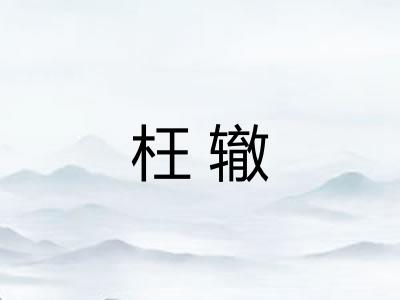 枉辙